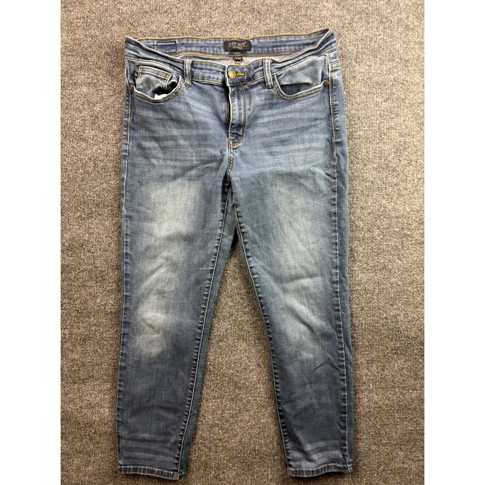 Judy Blue Skinny Jeans Womens 15/32 Blue Medium Wash Mid Rise JB82102DK